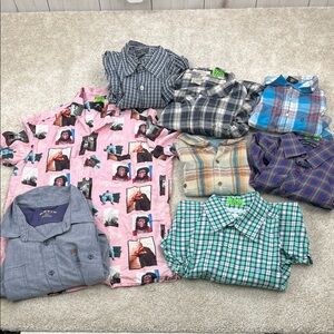 Mens Shirt Wholesale Lot Reseller LL Bean Kuhl Orvis Kavu Southern Tide H&M